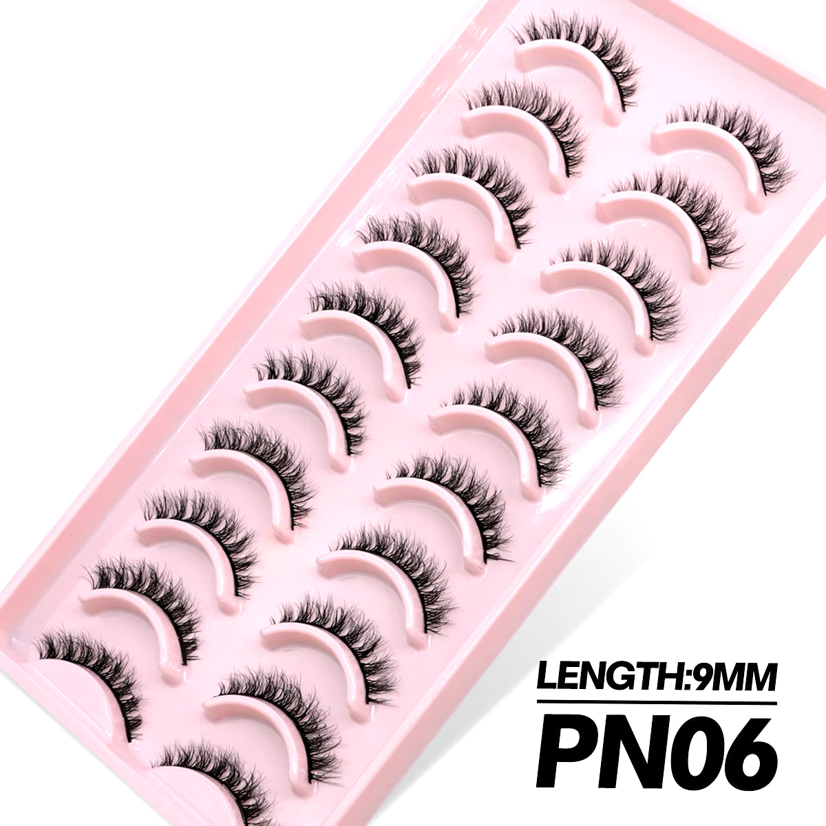 5/10 Pairs 3D Faux Mink Lashes Fluffy Soft Full Thick Wispy Natural Long False Eyelashes Curly Lashes Wholesale Lashes