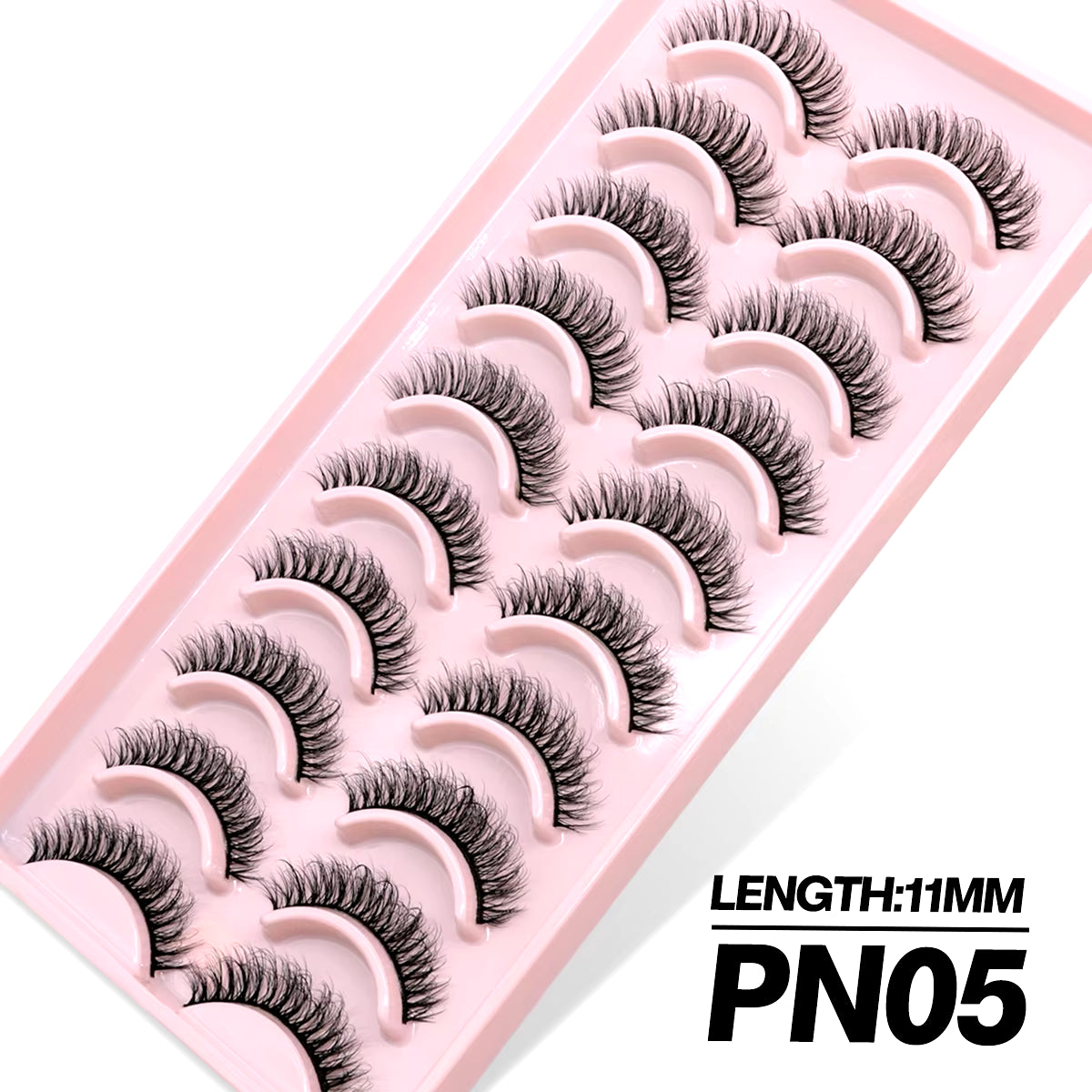 5/10 Pairs 3D Faux Mink Lashes Fluffy Soft Full Thick Wispy Natural Long False Eyelashes Curly Lashes Wholesale Lashes