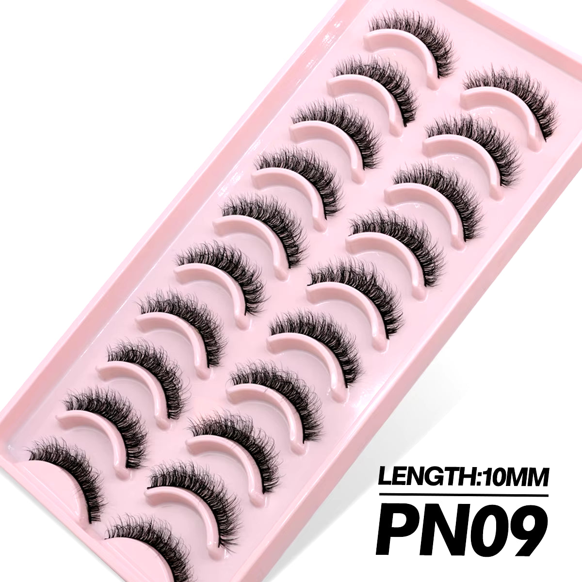 5/10 Pairs 3D Faux Mink Lashes Fluffy Soft Full Thick Wispy Natural Long False Eyelashes Curly Lashes Wholesale Lashes