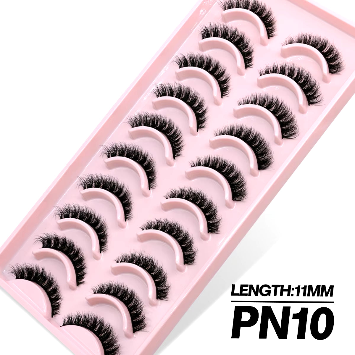 5/10 Pairs 3D Faux Mink Lashes Fluffy Soft Full Thick Wispy Natural Long False Eyelashes Curly Lashes Wholesale Lashes