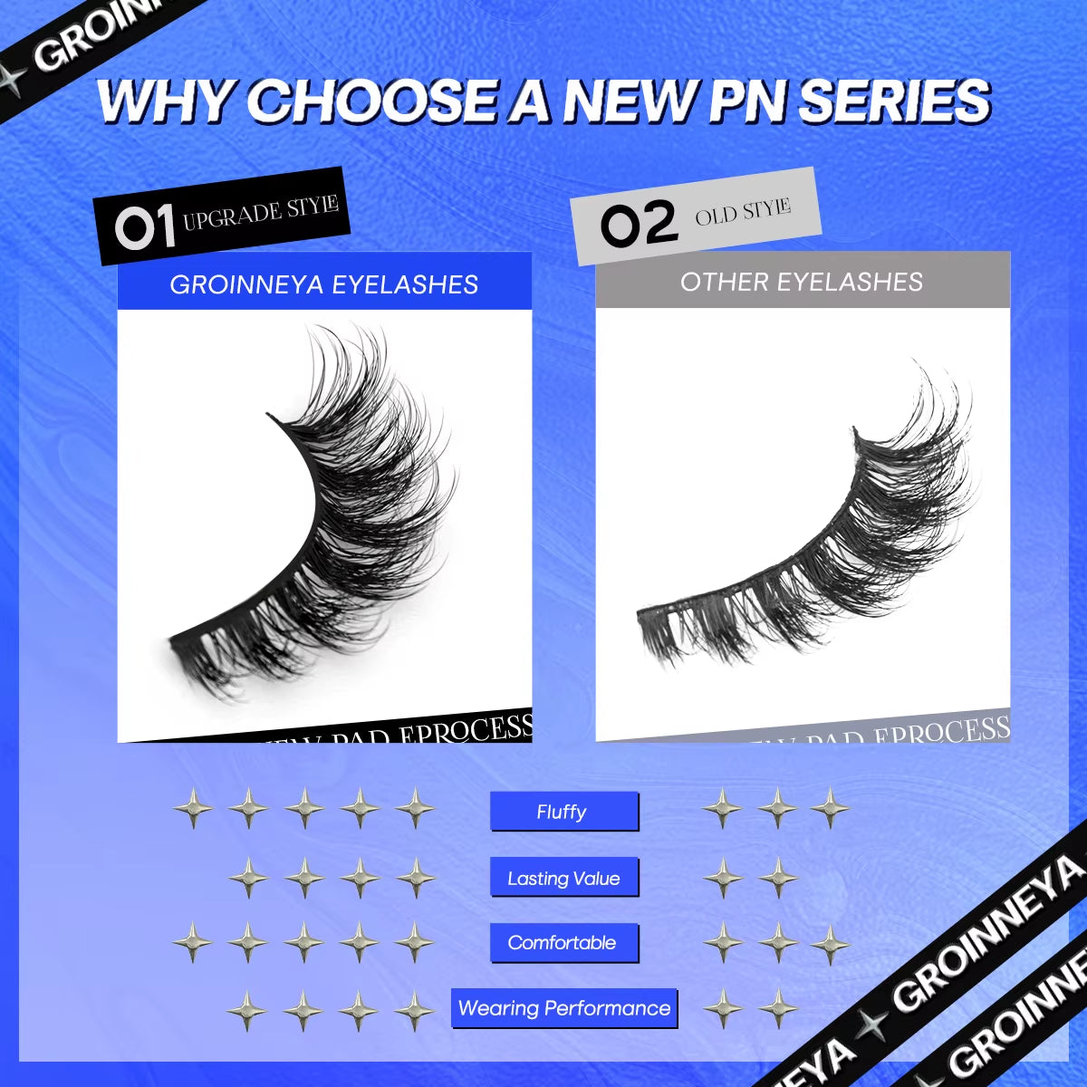 5/10 Pairs 3D Faux Mink Lashes Fluffy Soft Full Thick Wispy Natural Long False Eyelashes Curly Lashes Wholesale Lashes